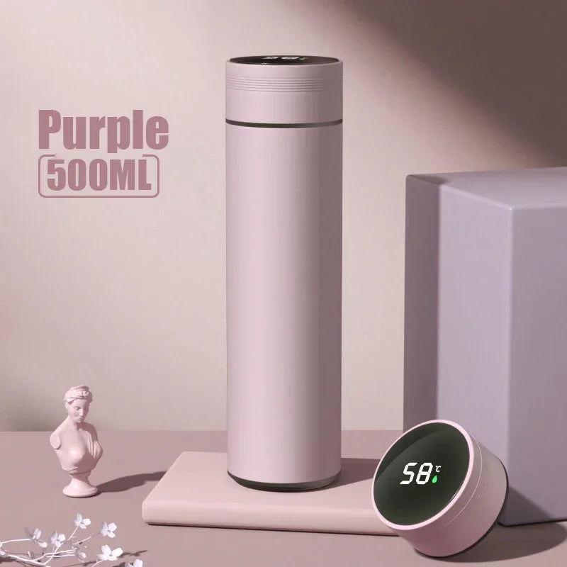 Termo Inteligente con Pantalla LED