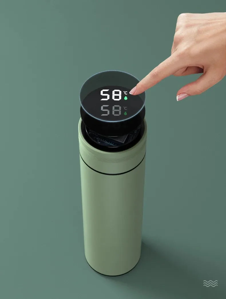 Termo Inteligente con Pantalla LED